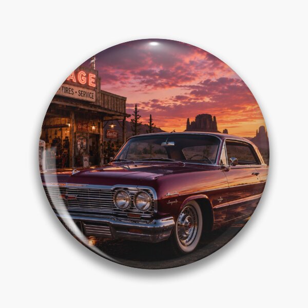 Item preview, Chevrolet Impala 1964, Crimson Boulevard Reverie designed and sold by BlareBlare.