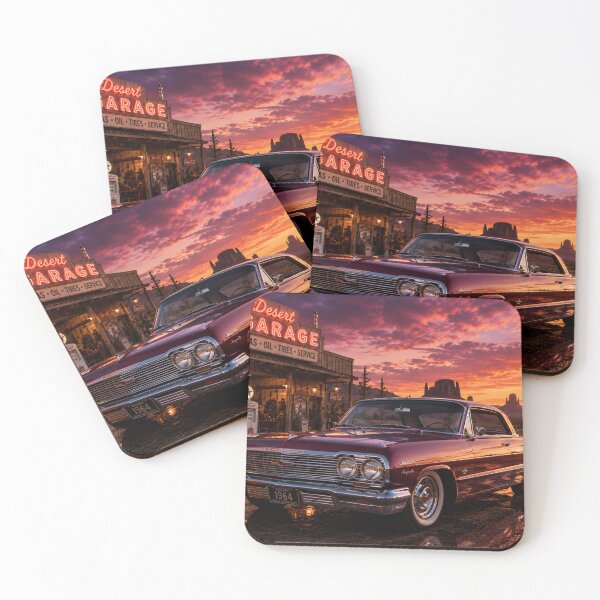 Item preview, Chevrolet Impala 1964, Crimson Boulevard Reverie designed and sold by BlareBlare.