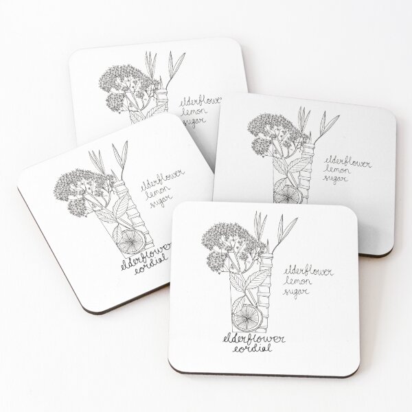 Item preview, Elderflower Cordial designed and sold by BotanicSection.