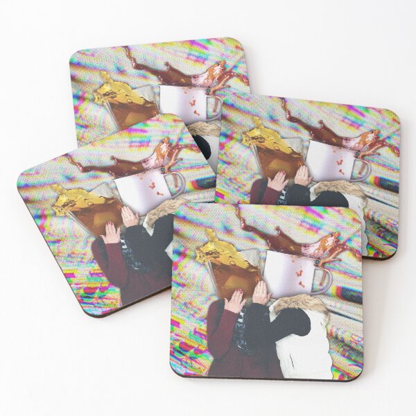 Item preview, Spill Your Secrets Surreal Digital Collage Print designed and sold by Julia Sol.