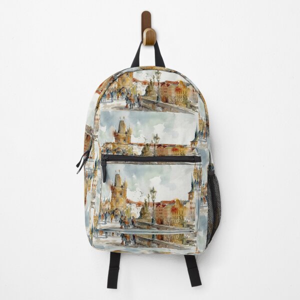 Item preview, Prague Charles Bridge Watercolor designed and sold by caracatita75.