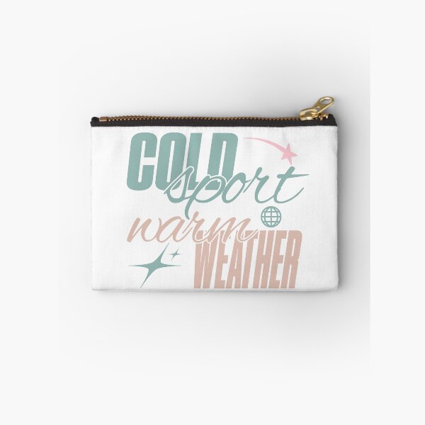 Item preview, Cold Sport Warm Weather | Retro Script Figure Skating Quote designed and sold by alyz1212.