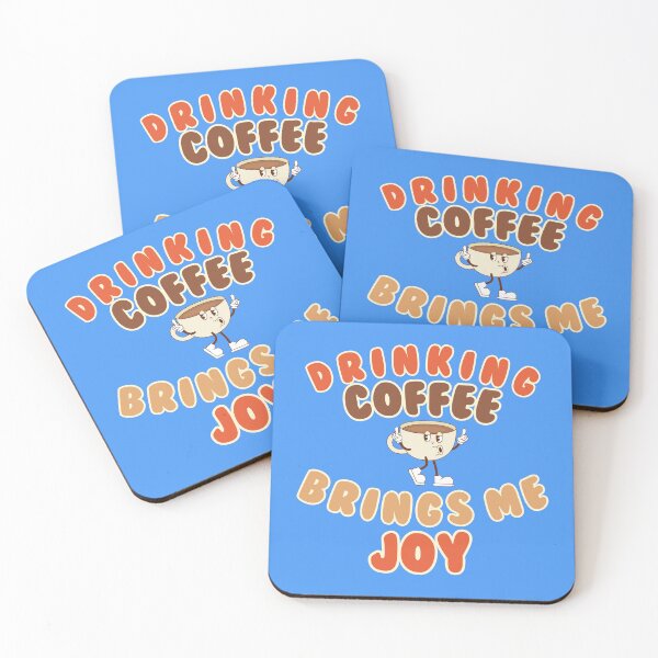 Item preview, Copy of Drinking coffee brings me joy designed and sold by BritishDelights.