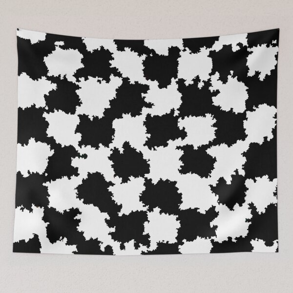 Item preview, Black and White Irregular Abstract Design  designed and sold by PatternTitan.