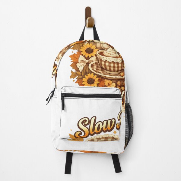 Item preview, Slow Mornings Heal Souls Coquette Fall Shirt, Gingham Autumn Aesthetic Tee, Cozy Pumpkin Coffee Graphic T-Shirt designed and sold by XxZainStylexX.
