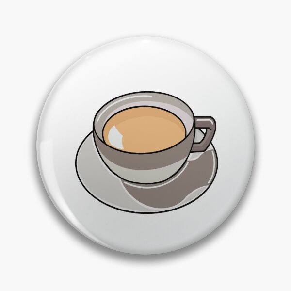 Item preview, British Tea sticker | Postcards from London Collection designed and sold by PinkPeelUK.