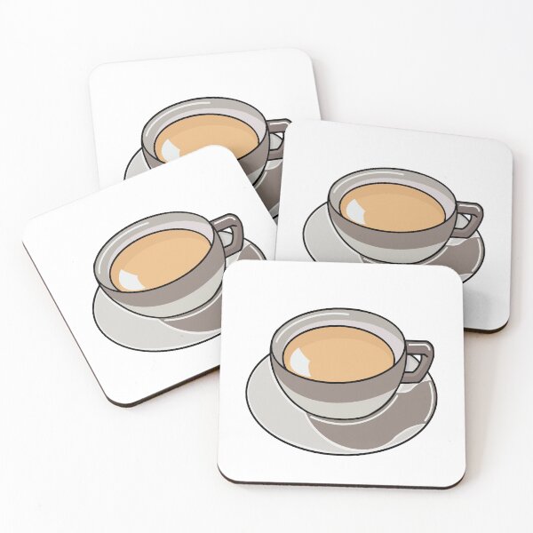 Item preview, British Tea sticker | Postcards from London Collection designed and sold by PinkPeelUK.