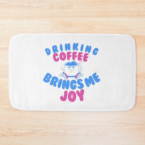Item preview, Drinking coffee brings me joy designed and sold by BritishDelights.
