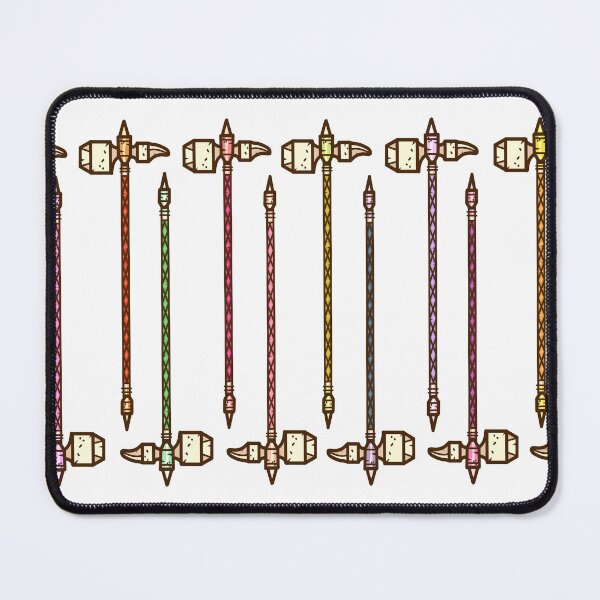Item preview, Rainbow war hammer rack designed and sold by AlfreyArt.
