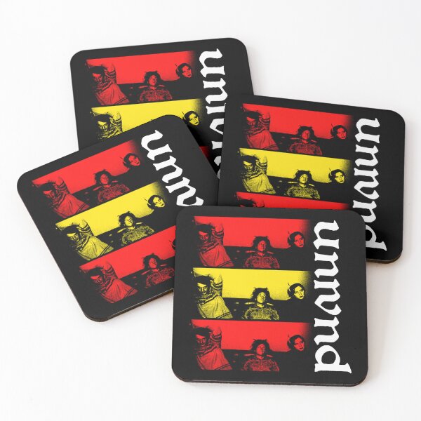 Item preview, Red Yellow And White Silhouette Indie Rock designed and sold by ShadeFall.