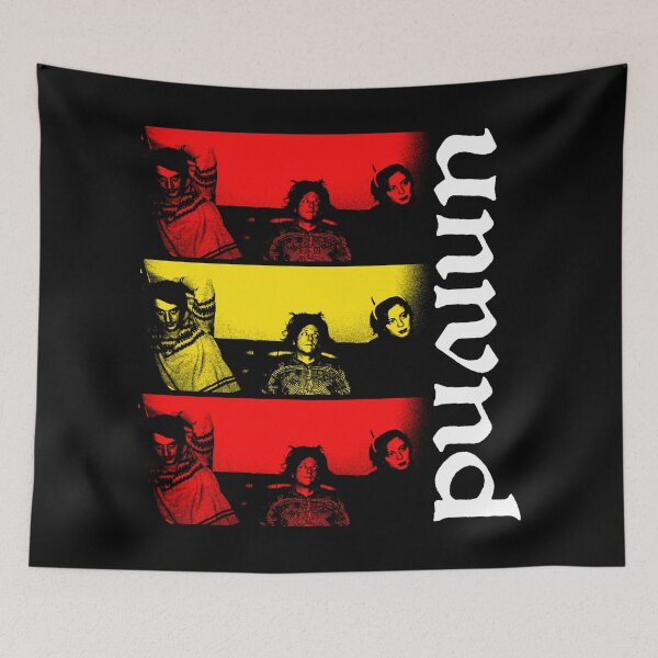 Item preview, Red Yellow And White Silhouette Indie Rock designed and sold by ShadeFall.