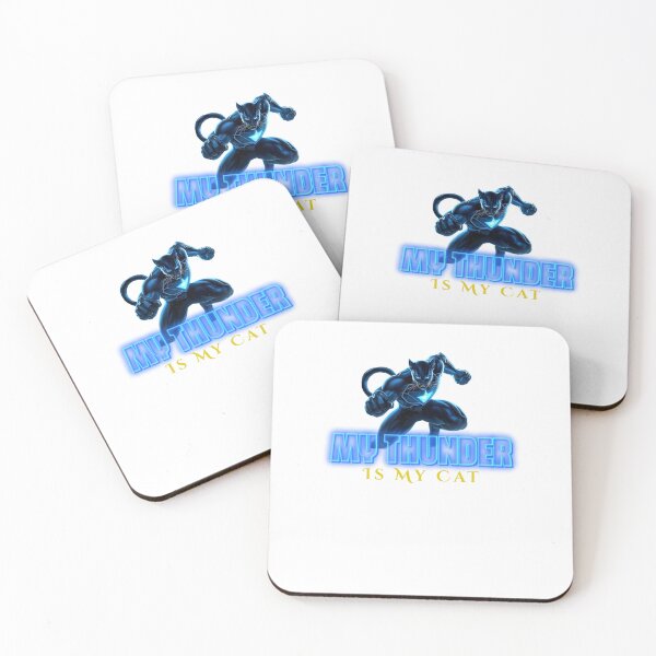 Item preview, My Thunder is My cat T-shirt Design designed and sold by BoldMarks.