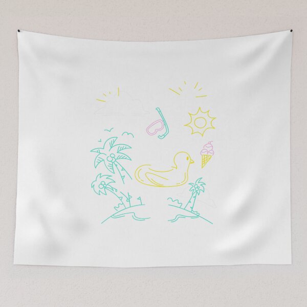 Item preview, Good Vibes Endless Summer designed and sold by PeterskyDesign.