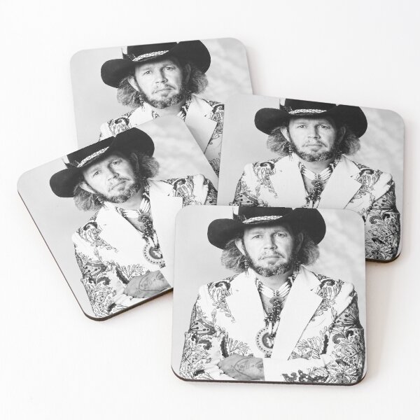 Item preview, David Allan Coe BW designed and sold by oliviafowlerart.