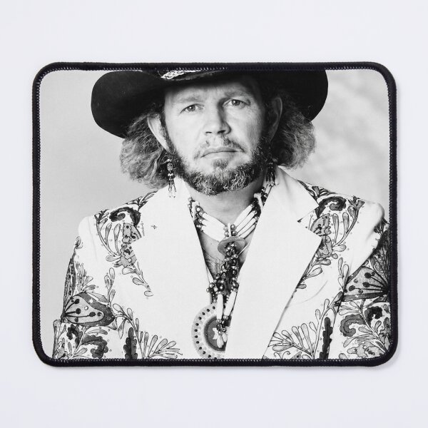 Item preview, David Allan Coe BW designed and sold by oliviafowlerart.