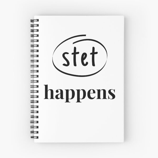 Item preview, stet happens designed and sold by Kindred & Thistle.