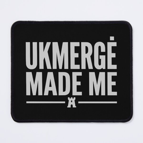 Item preview, Ukmerge Made Me Lithuania Pride Silver designed and sold by EimSol.