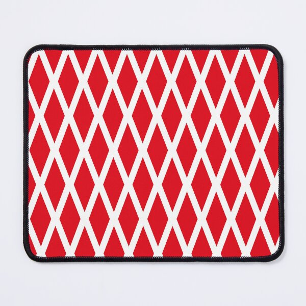 Item preview, Retro Red Diamond Lattice Pattern designed and sold by Apeymayjune.