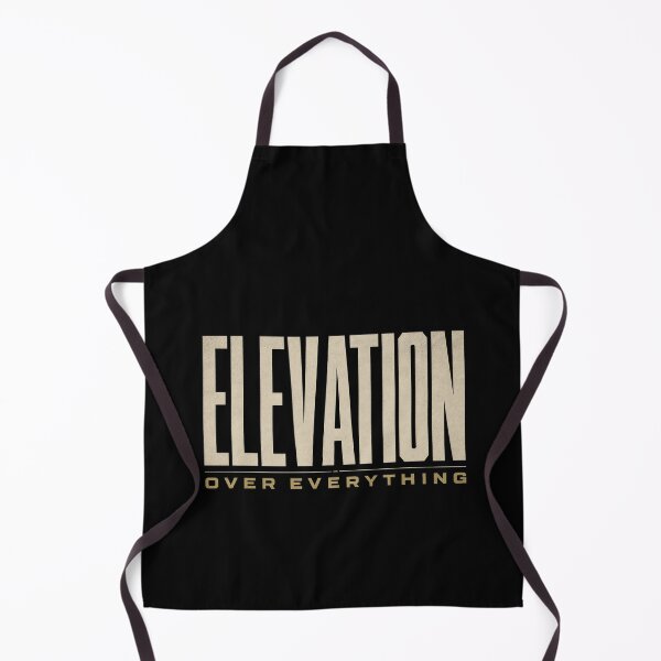 Item preview, Elevation Over Everything Gorpcore Hiking Mountain Typography Tee Sticker Hiker Gift designed and sold by sharifex.