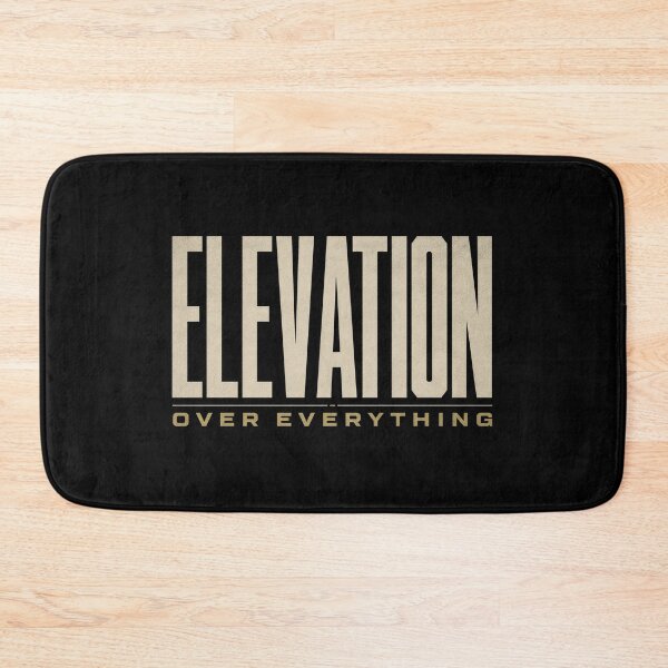 Item preview, Elevation Over Everything Gorpcore Hiking Mountain Typography Tee Sticker Hiker Gift designed and sold by sharifex.