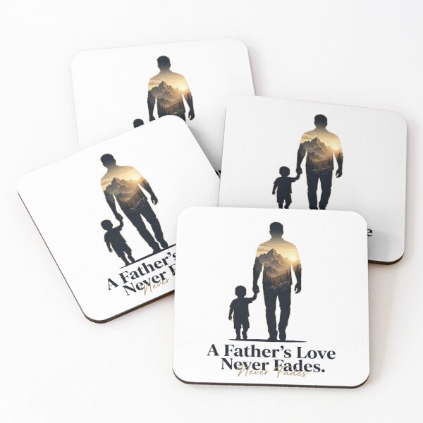 Aperçu de l'œuvre Father’s Love Never Fades | Premium Father’s Day Shirt Design créée et vendue par smailait.