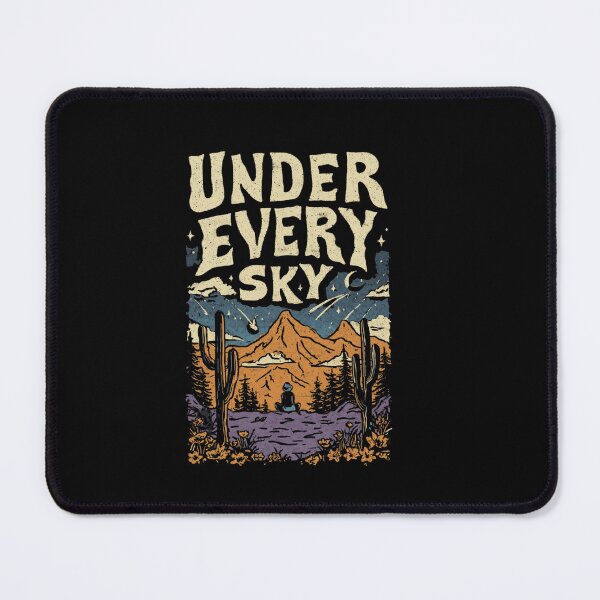 Item preview, Under Every Sky Desert Mountain Vintage Illustration designed and sold by Blurbean.