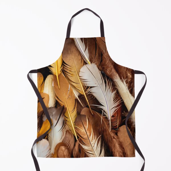 Item preview, Brown, white, and yellow feathers designed and sold by TeleKomander.