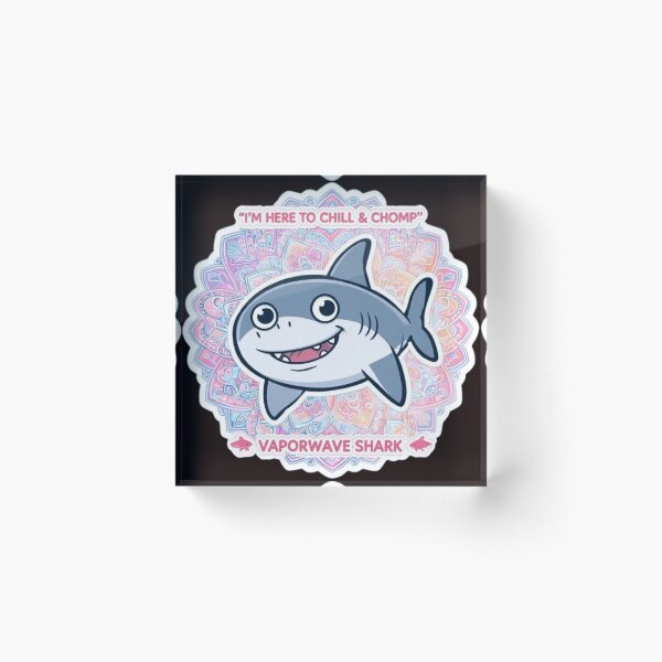 Item preview, Chill and Chomp Aesthetic Sticker designed and sold by Chromatic Artistry.