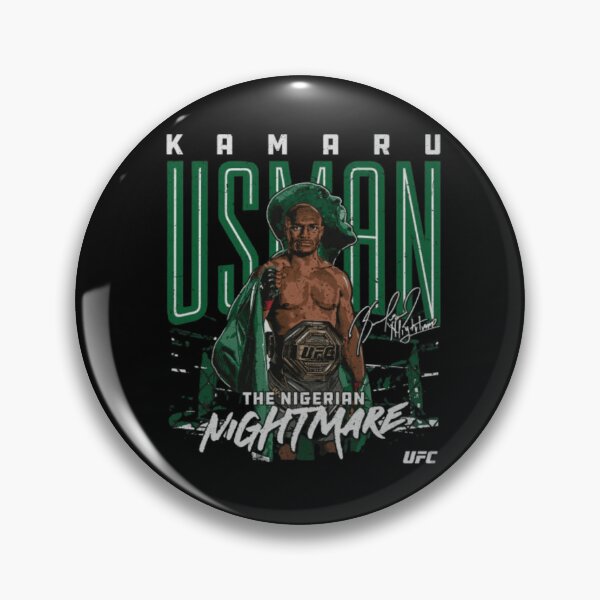 Item preview, Kamaru Usman "The Nigerian Nightmare" Signature designed and sold by JeyVel.