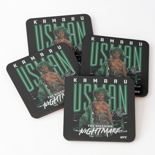 Item preview, Kamaru Usman "The Nigerian Nightmare" Signature designed and sold by JeyVel.