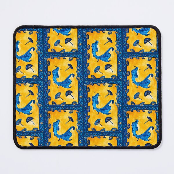 Item preview, Koi fish with ginkgo biloba designed and sold by TealKoi.