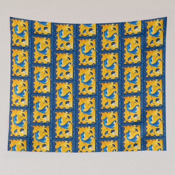 Item preview, Koi fish with ginkgo biloba designed and sold by TealKoi.