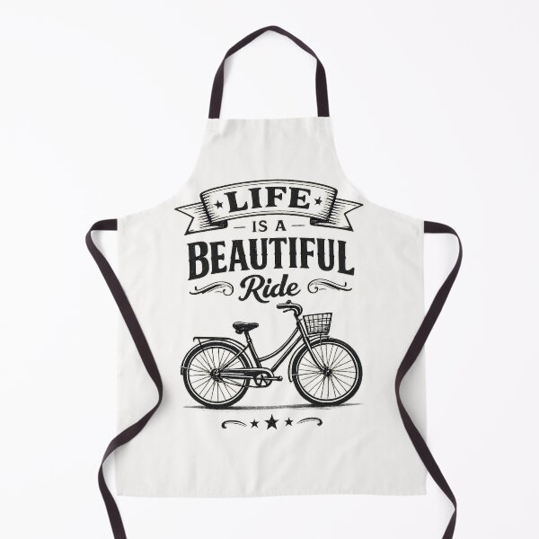Item preview, Vintage Bicycle T-Shirt | Life is a Beautiful Ride | Retro Cycling Design designed and sold by Irysek.