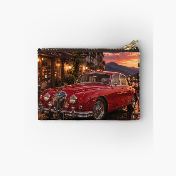 Item preview, Jaguar Mark II 1959, Scarlet Twilight in Old Europe designed and sold by BlareBlare.