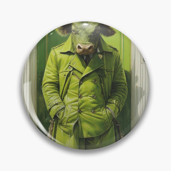 Item preview, Bull in Green Coat designed and sold by lautir.
