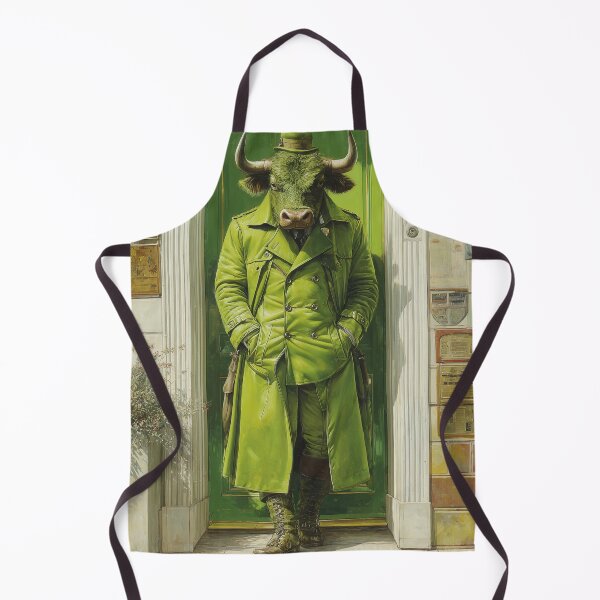 Item preview, Bull in Green Coat designed and sold by lautir.