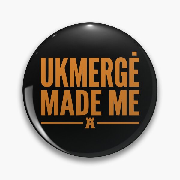 Item preview, Ukmerge Made Me Lithuania Pride Orange designed and sold by EimSol.