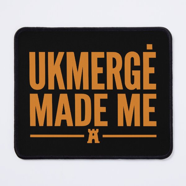 Item preview, Ukmerge Made Me Lithuania Pride Orange designed and sold by EimSol.