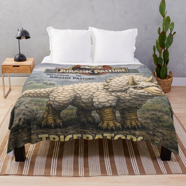 Item preview, TriceraTops - Jurassic Pasture Woolhorn Guardian designed and sold by Thpoar.
