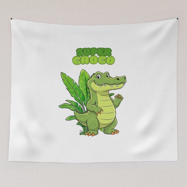 Item preview, The Cute Crocodile Cartoon Character designed and sold by smootchie.