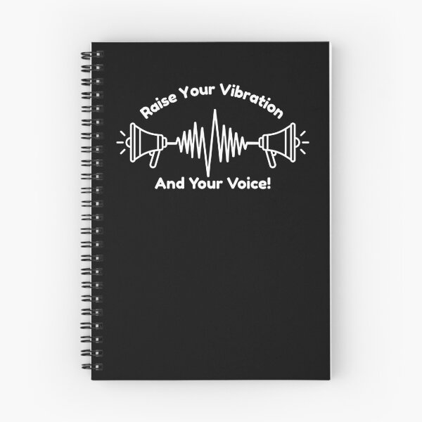 Item preview, Raise Your Vibration — And Your Voice designed and sold by ActOutTees.