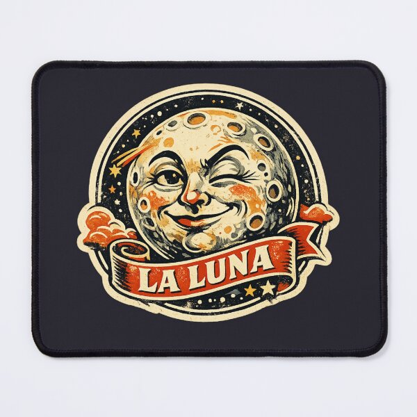Item preview, La Luna Vintage Moon Sticker designed and sold by Euphoric Girls Store.