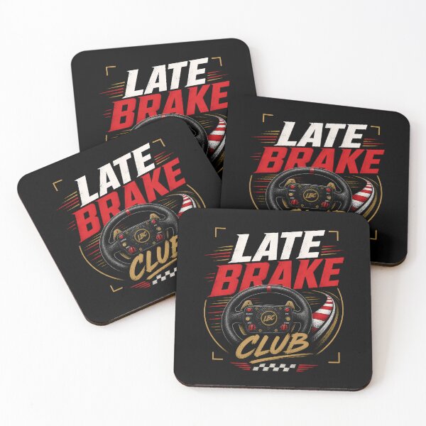 Item preview, Late Brake Club Sim Racing Wheel Design designed and sold by Fenay Designs.
