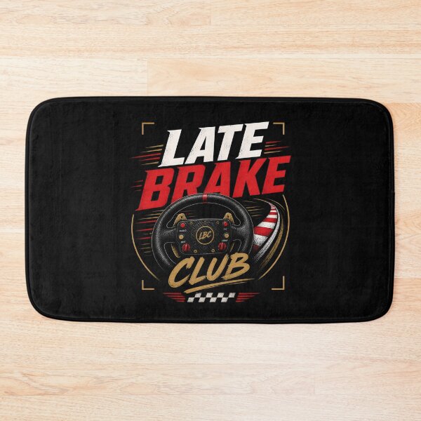 Item preview, Late Brake Club Sim Racing Wheel Design designed and sold by Fenay Designs.