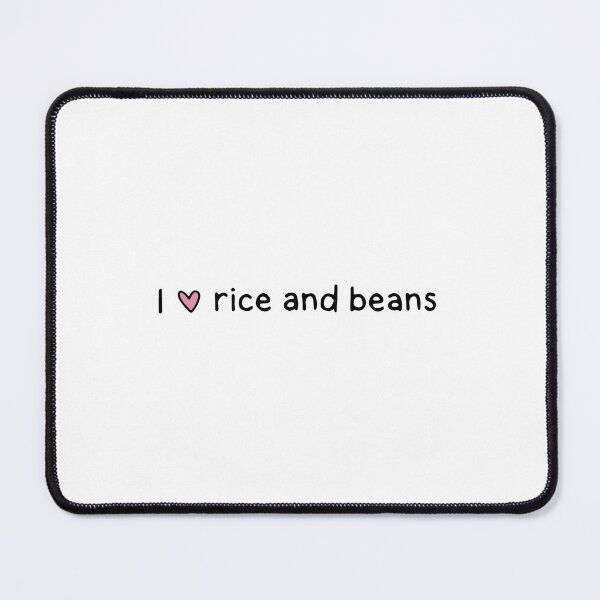 Item preview, I love rice and beans designed and sold by dontqu0teme.