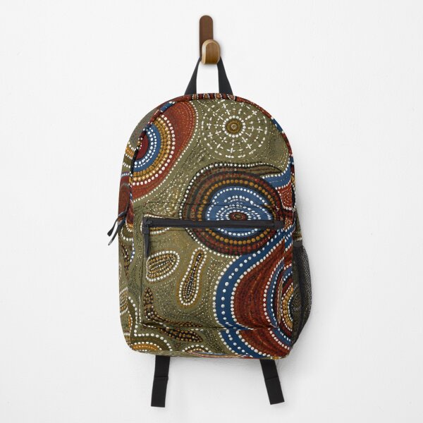Item preview, Aboriginal Inspired Dot Art - With Circles and Swamp designed and sold by GrinGalore.