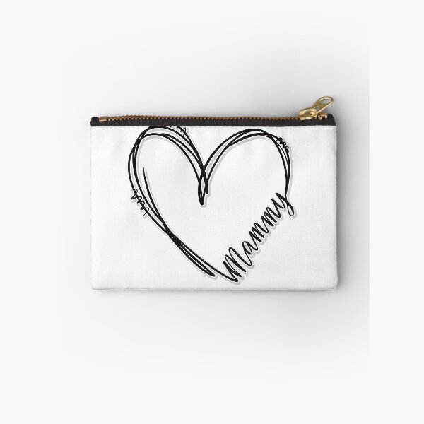 Item preview, Mammy Heart Scribble - Minimalist Love Hand Drawn Line Art designed and sold by StudioNoRule.