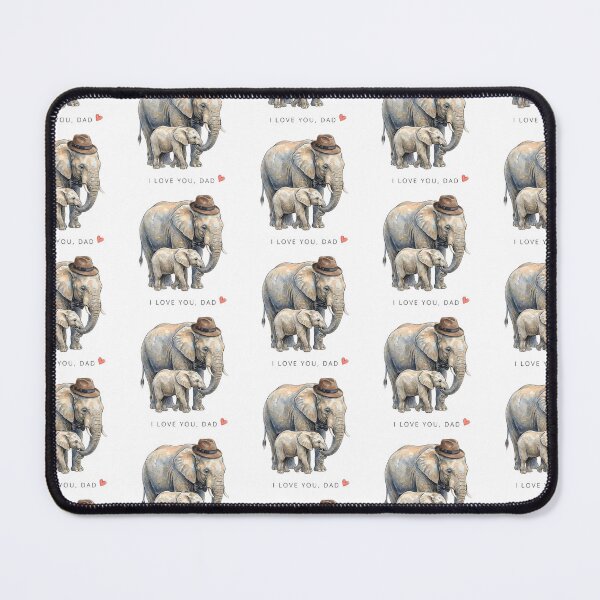 Item preview, Elephant - Dad and Baby designed and sold by Roy & Tiffany.