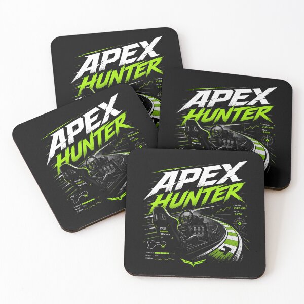 Item preview, Apex Hunter Focus Commit Conquer Sim Racing designed and sold by Fenay Designs.