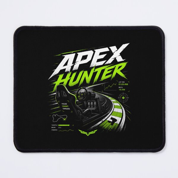 Item preview, Apex Hunter Focus Commit Conquer Sim Racing designed and sold by Fenay Designs.